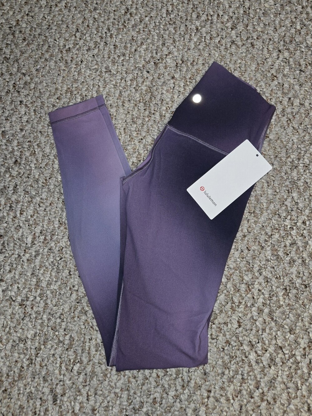 NWT Lululemon Align High-Rise Pant 28" Leggings Sz 2 Aurora Haze Purple Multi